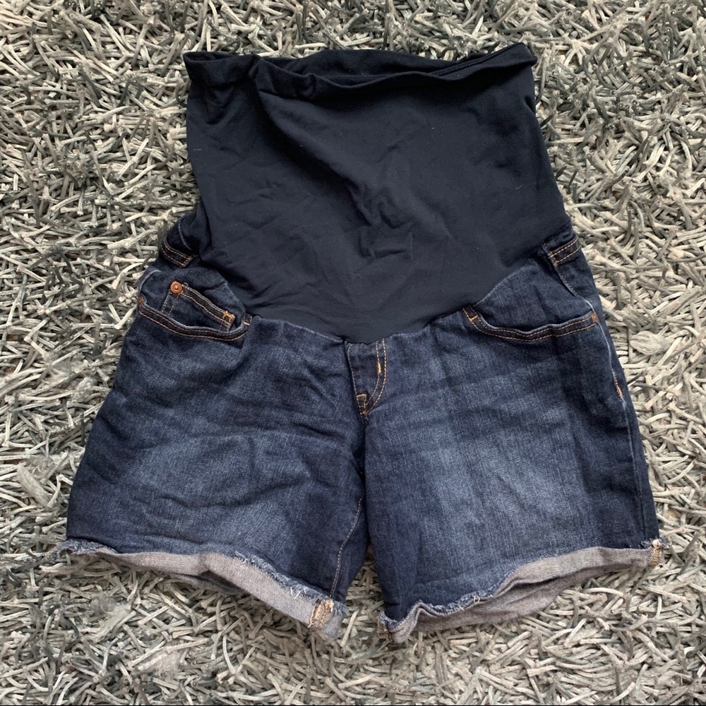 Maternity Jean Shorts